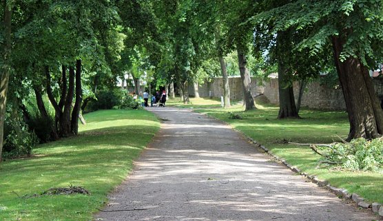 Schlosspark Sondershausen gesperrt  (Foto: Karl-Heinz Herrmann)