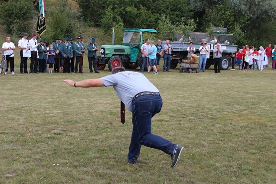 Wasserschlacht in Niederspier (Foto: Karl-Heinz Herrmann)