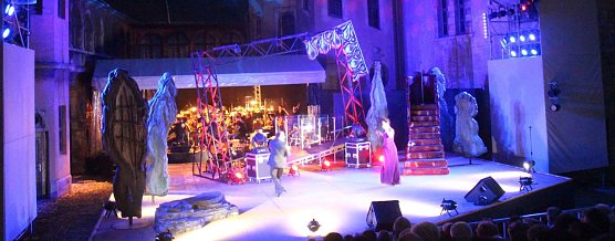 Musical Night im Sondersh&auml;user Schlosshof (Foto: Angelo Glashagel)