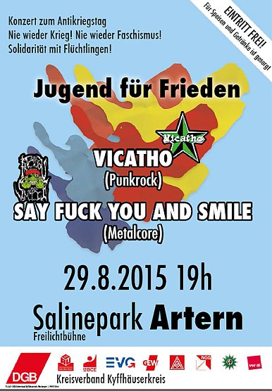 Jugend f&uuml;r Frieden (Foto: DGB Kyffh&auml;userkreis)