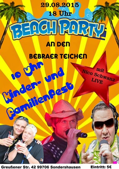 Fest am Bebraer Teich (Foto: DRK Sondershausen)