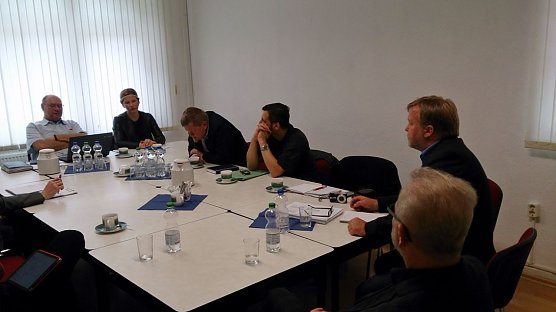 Zum Arbeitsbesuch in Artern (Foto: Die Linke Kyffh&auml;userkreis)