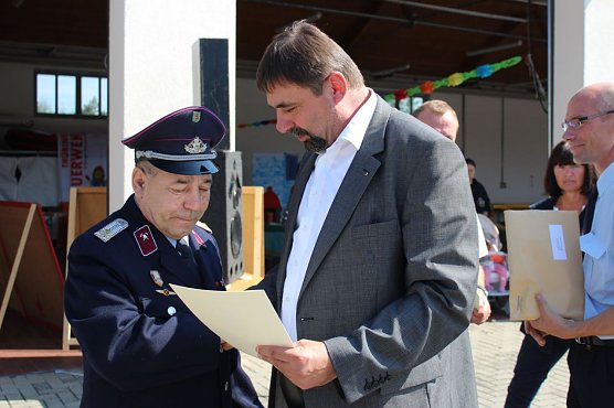 Feuerwehr zeigte sich (Foto: Karl-Heinz Herrmann)