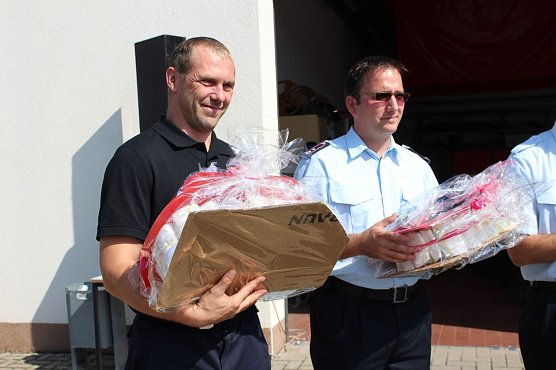 Feuerwehr zeigte sich (Foto: Karl-Heinz Herrmann)