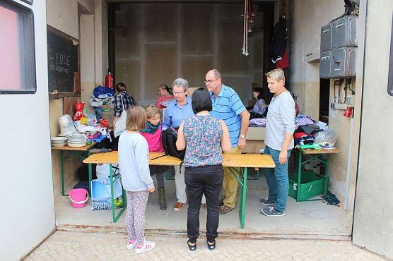 Hilfswelle in der Kurstadt (Foto: Karl-Heinz Herrmann)