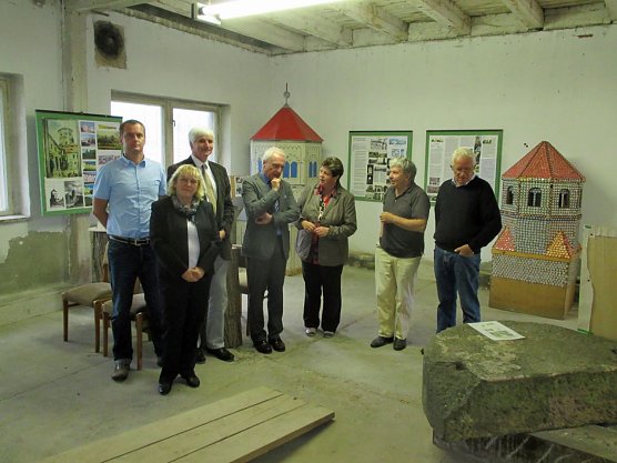 Vorort-Termin auf Kloster (Foto: Wahlkreisb&uuml;ro Gudrun Holbe)