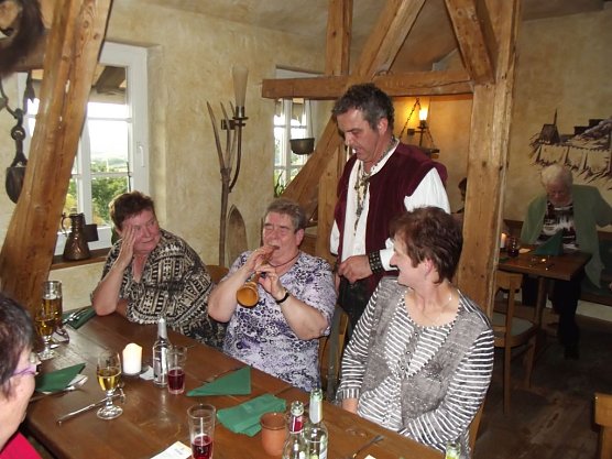 Mittelalter-Spektakel beim WB 4 (Foto: Thomas Leipold)