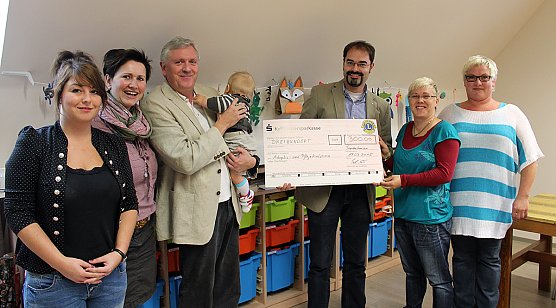 Unterst&uuml;tzung durch Lionsclub (Foto: Karl-Heinz Herrmann)