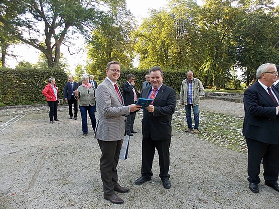 Ministerpr&auml;sident besuchte Ebeleben (Foto: Steffen Lupprian)