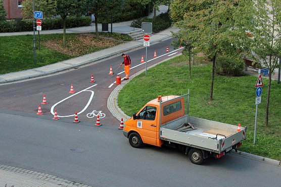 Gefahrenquelle wird beseitigt (Foto: Karl-Heinz Herrmann)