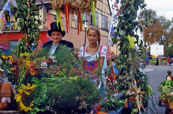 Beim Bauernmarkt dabei gewesen (Foto: Stadt Bad Frankenhausen)