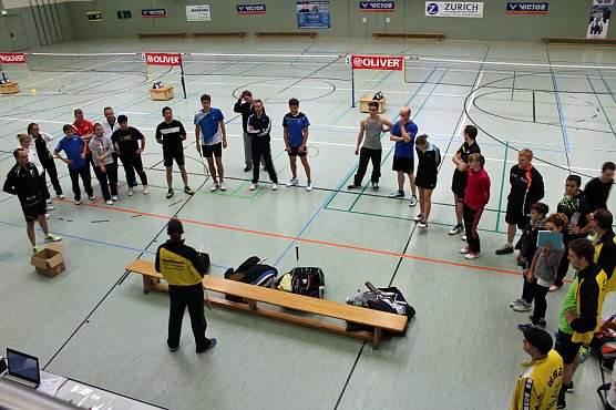 1. Badminton open gestartet (Foto: Karl-Heinz Herrmann) 1. Badminton open gestartet (Foto: Karl-Heinz Herrmann)