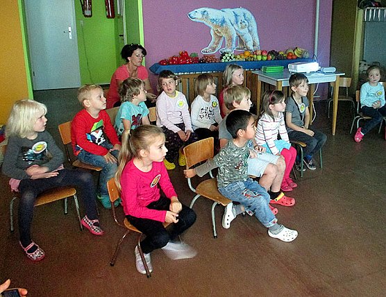 F&uuml;nf Zwerge im Kindergarten Sonnenschein (Foto: Stadt Bad Frankenhausen)