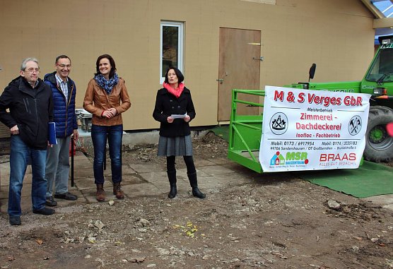 Richtfest im Ferienpark Feuerkuppe (Foto: Karl-Heinz Herrmann)