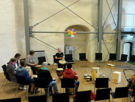 Musik und viel mehr im Bürgerzentrum Cruciskirche (Foto: Edith Baars) Musik und viel mehr im Bürgerzentrum Cruciskirche (Foto: Edith Baars)