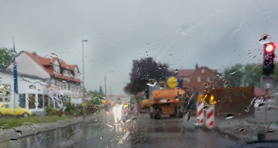 Gewitter in Sondershausen (Foto: Karl-Heinz Herrmann)
