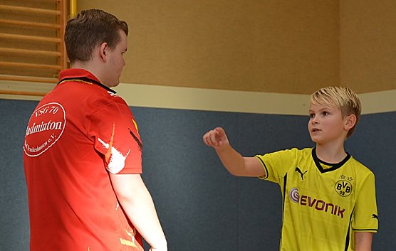 Gastgeber f&uuml;r den Th&uuml;ringer Badmintonnachwuchs (Foto: Andreas Reich)