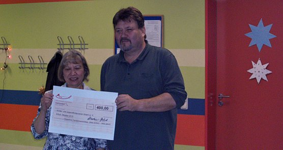 Dank vom Freizeitzentrum Artern (Foto: Freizeizentrum Artern)