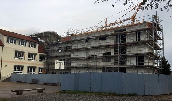 Richtfest an Schule in Oldisleben (Foto: Privat) Richtfest an Schule in Oldisleben (Foto: Privat)