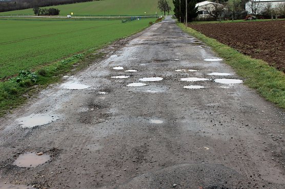 Instandsetzung der G&ouml;ldnerstra&szlig;e wegen Radweg? (Foto: Karl-Heinz Herrmann)