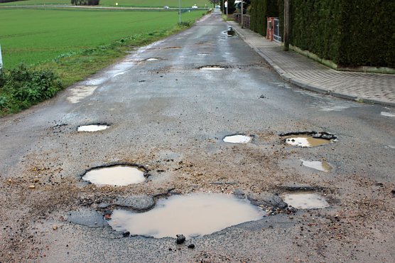 Instandsetzung der G&ouml;ldnerstra&szlig;e wegen Radweg? (Foto: Karl-Heinz Herrmann)