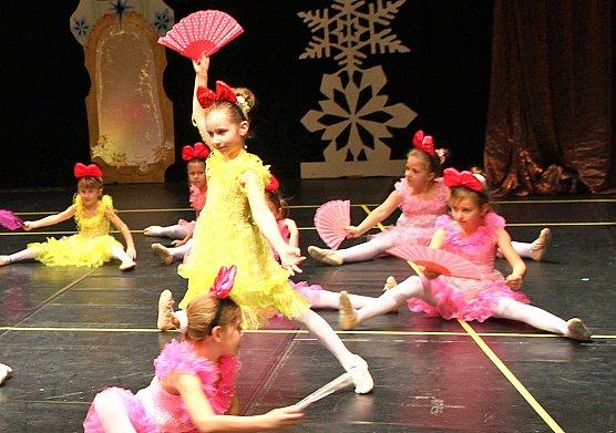 Schneek&ouml;nigin begeistert das Publikum (Foto: G&uuml;nter Herting)