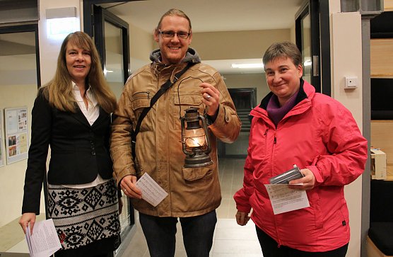 Friedenslicht kam in den Kyffh&auml;userkreis (Foto: Karl-Heinz Herrmann)