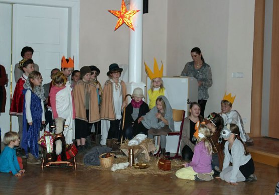 Der Weihnachtsstern (Foto: Karl-Heinz Herrmann) Der Weihnachtsstern (Foto: Karl-Heinz Herrmann)