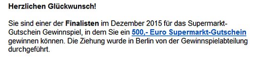 Vorsicht Gutschein (Foto: Karl-Heinz Herrmann) Vorsicht Gutschein (Foto: Karl-Heinz Herrmann)