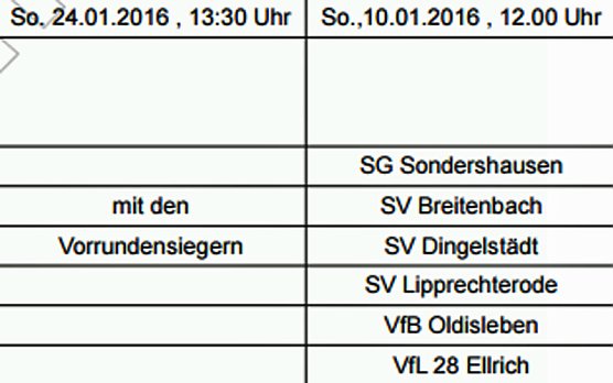 Futsal der Senioren (Foto: Nordthüringer Fußballverband) Futsal der Senioren (Foto: Nordthüringer Fußballverband)