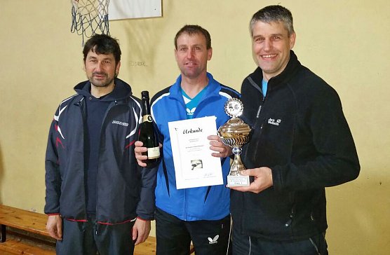 Kreispokalfinale im Tischtennis 2016 (Foto: Stefan B&ouml;ttcher)