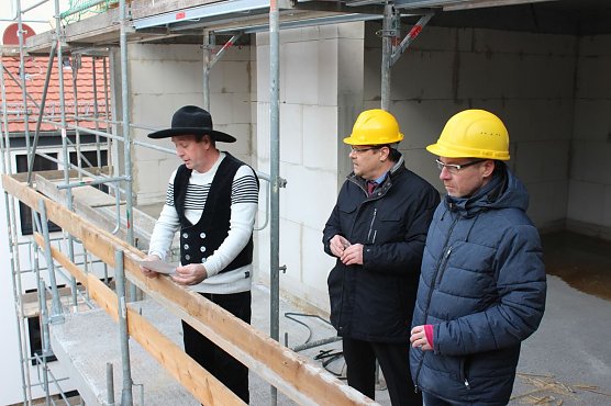 Richtfest in Sondershausen (Foto: Karl-Heinz Herrmann)