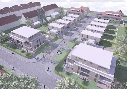 Wohnanlage Sebastian-Bach-Stra&szlig;e konzipiert (Foto: AIG)