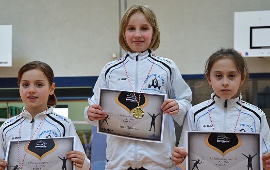 Frankenhäuser Mädchenpower deklassiert Restthüringen (Foto: Andreas Reich) Frankenhäuser Mädchenpower deklassiert Restthüringen (Foto: Andreas Reich)