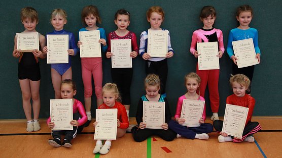 Jüngeste Turner in Nordhausen (Foto: Sv Glückauf Sondershausen) Jüngeste Turner in Nordhausen (Foto: Sv Glückauf Sondershausen)