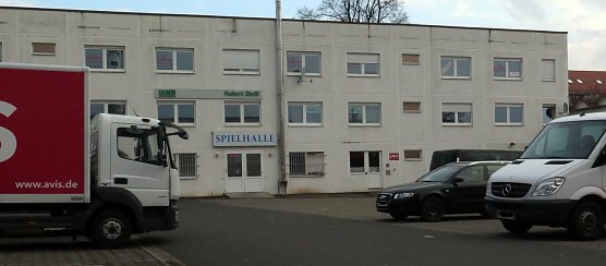 Spielhalle in der Halleschen Stra&szlig;e &uuml;berfallen (Foto: nnz)
