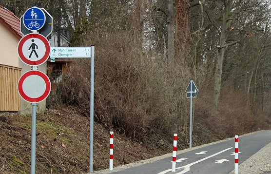 Benutzung noch auf eigene Gefahr! (Foto: Karl-Heinz Herrmann)