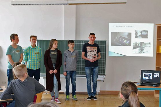 Digitale Welt im Klassenzimmer (Foto: Karl-Heinz Herrmann)
