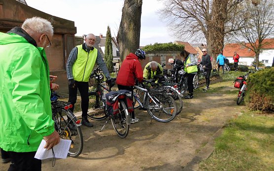 Er&ouml;ffnung der Fahrradsaison in Wiehe (Foto: Uta K&ouml;stler)