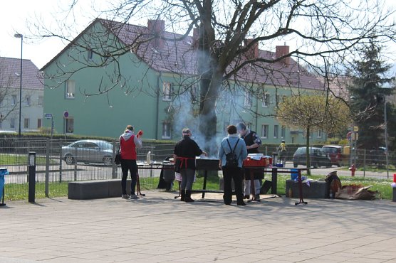 Raketenstart in Bad Frankenhausen (Foto: Karl-Heinz Herrmann)