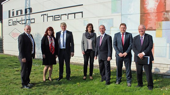 Firma Linn High Therm besucht (Foto: Karl-Heinz Herrmann)