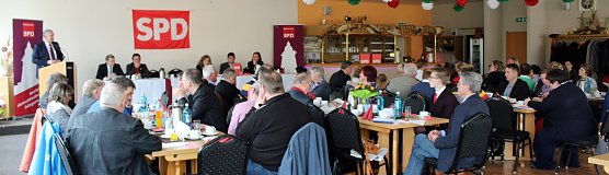 SPD-Kreisparteitag hat Vorsitzenden gew&auml;hlt (Foto: Karl-Heinz Herrmann)