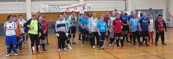 Sieben Mannschaften waren beim Turnier dabei (Foto: I. Krug)