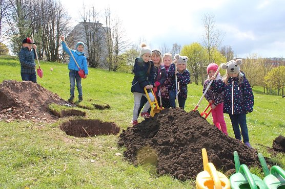 Wettergl&uuml;ck beim Baumfest (Foto: Karl-Heinz Herrmann)
