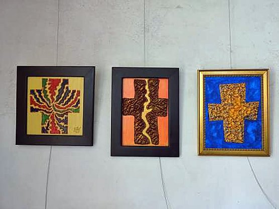 Farbenrausch Kreuzweise" (Foto: Evanglischr Kirchenkreis)