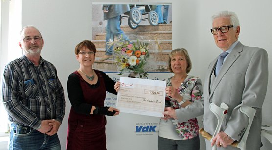 Mit VdK diskutiert (Foto: Karl-Heinz Herrmann)