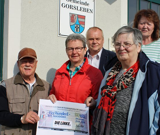 400 Euro f&uuml;r Kinderspielplatz (Foto: Gemeinde Gorsleben)