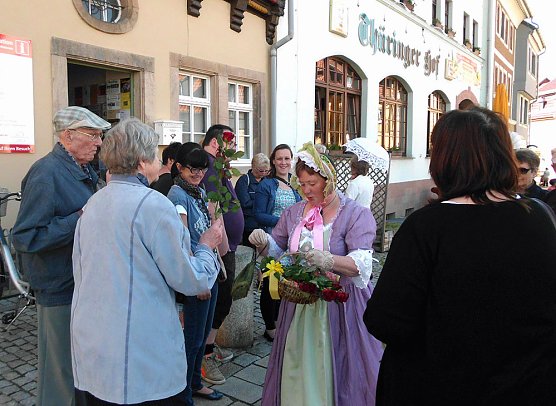 Besondere Stadtführung am Muttertag (Foto: Stadt Bad Frankenhausen) Besondere Stadtführung am Muttertag (Foto: Stadt Bad Frankenhausen)