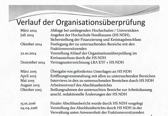 Landratsamt unter die Lupe genommen (Foto: Landratsamt Kyffh&auml;userkreis)