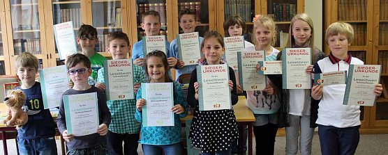 Lesel&ouml;wen der Grundschulen (Foto: Karl-Heinz Herrmann)